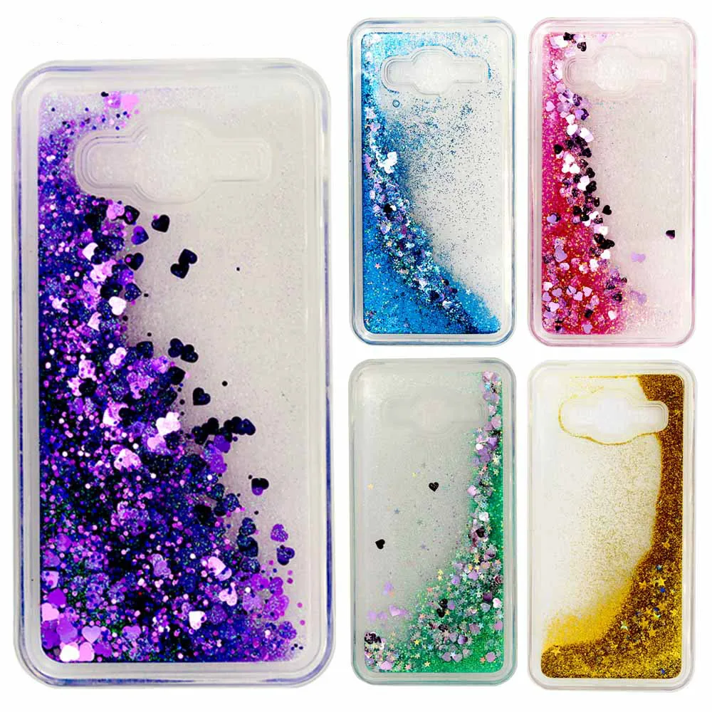For Samsung J3 2016 Case Silicone Soft TPU Clear Transparent Liquid Phone Cases Galaxy Cover Back |
