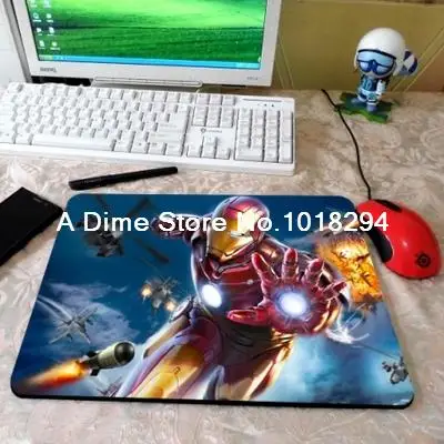 Iron Man mouse pad Air combat Iron Man mousepad laptop mouse pad gear notbook computer gaming mouse pad gamer play mats