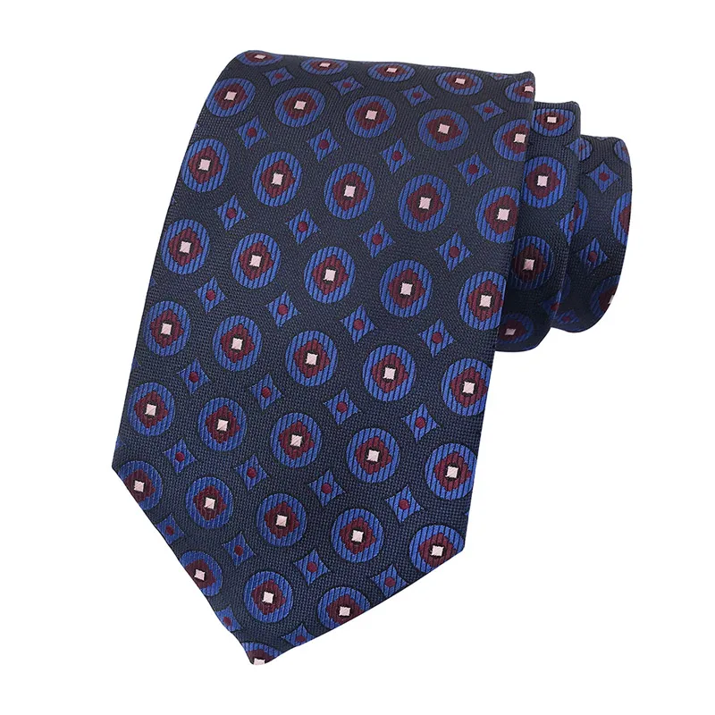 8 см мужские галстуки Пейсли Цветочный Полосатый шелковый галстук жаккардовые тканые галстуки на шею для мужчин формальные деловые свадебные галстуки - Цвет: PT09