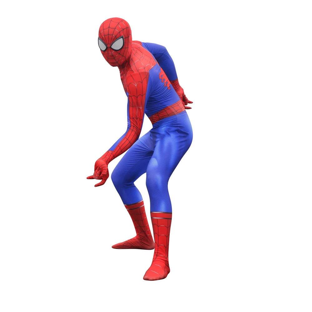 Костюм зентай для косплея супергероя-паука, костюм Питера парка, костюм паука, комбинезон