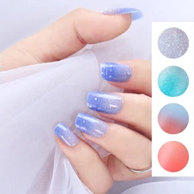 BORN PRETTY термальный лак для ногтей чувствительный к солнечному свету меняющий цвет Лак для ногтей 6 МЛ серия Champs Elysees Отшелушивающий лак для ногтей