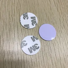 1000 шт./лот 125 кГц T5577 Rfid монетные бирки бесконтактные смарт-наклейки 20 мм диаметр 3M клей