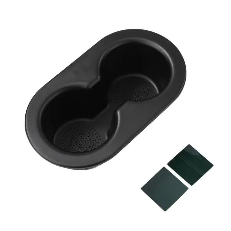 Автомобильная посадочная чашка для Dodge Ram 1500 2500 3500 2002- прочный жесткий черный пластиковый держатель для заднего сиденья двойной стаканчик для напитков