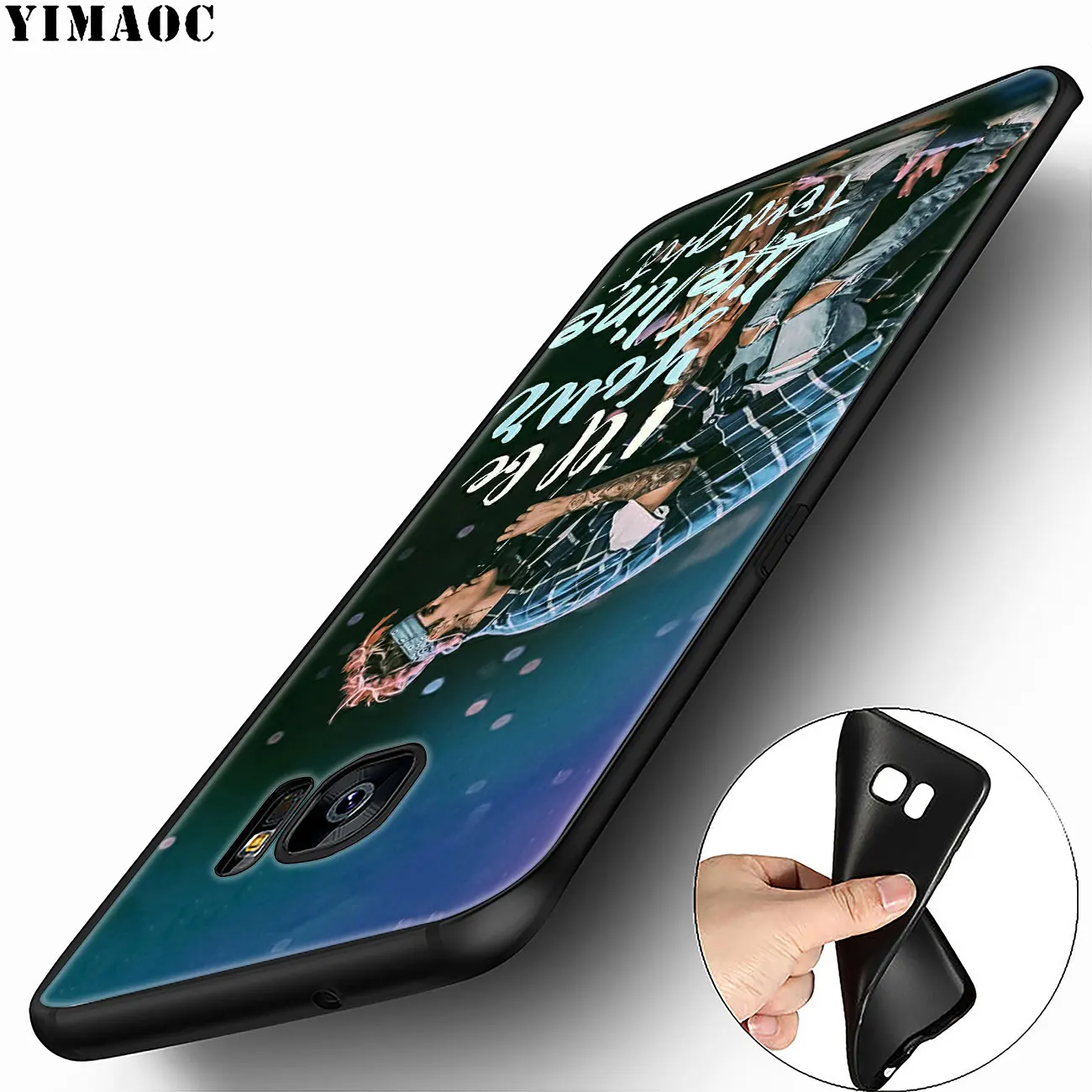 YIMAOC Justin Bieber Soft Silicone Phone Case for Samsung Galaxy A6 Plus A9 A8 A7 2018 A3 A5 2016 2017 Black Note 9 8 Cover