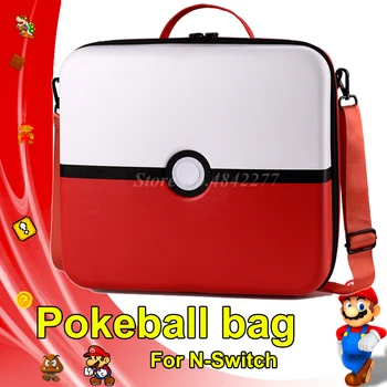 

2019 Pokemons Nintend Switch Accessories Pokeball Hard Carry Storage Portable Big Bag Nintendoswitch Travel Protective Case Game