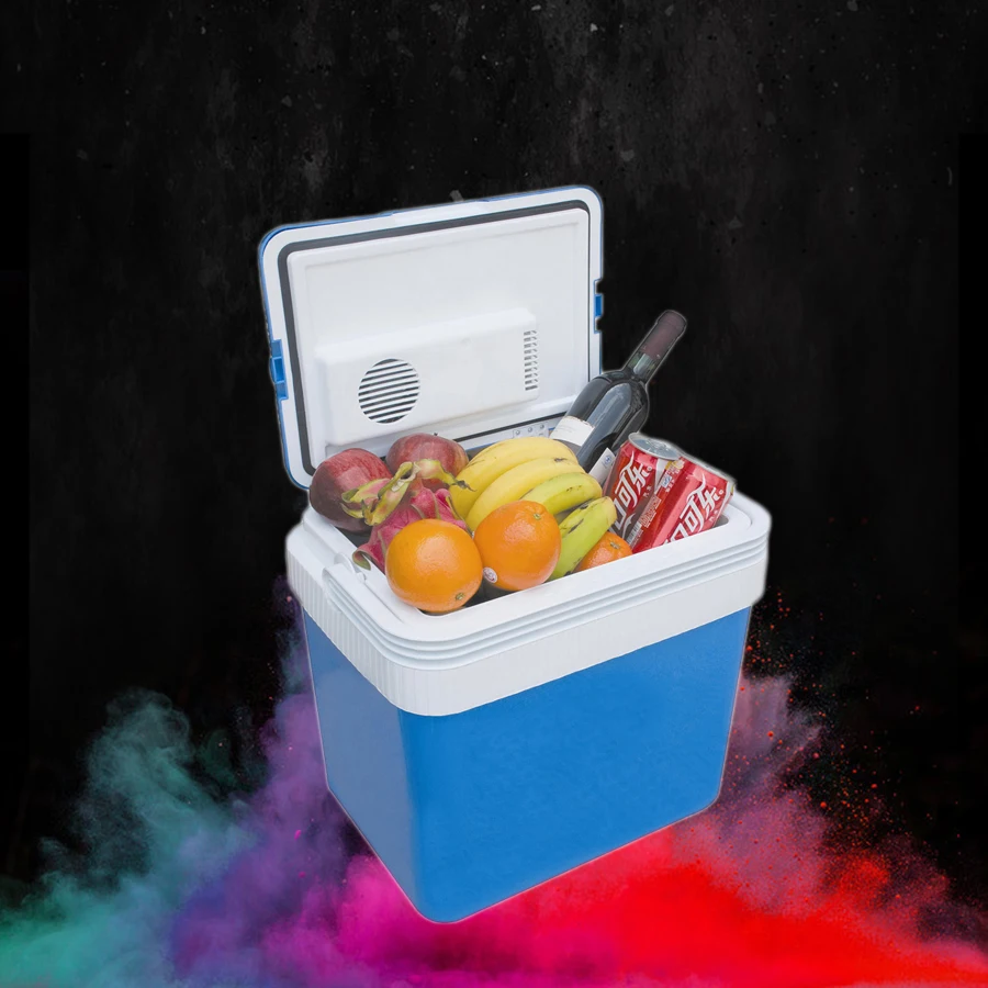 

Smad Mini 12V Truck Refrigerator Fridge Portable Adventure Car Beverage Soda Cooler High Quality Office Dorm Compact Warmer