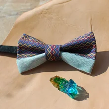 Повседневный мужской модный дизайн ручной работы дворцовый водный брачный галстук-бабочка Жених подарок вечерние жених