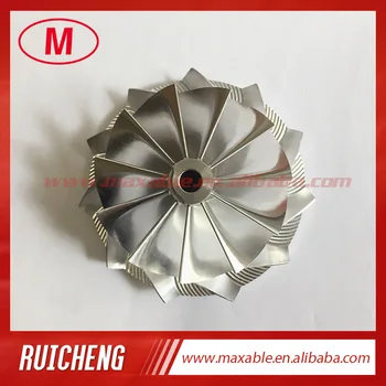 

T04S 58.00/76.07mm 11+0 blades high performance turbocharger billet/milling/aluminum 2618 compressor wheel