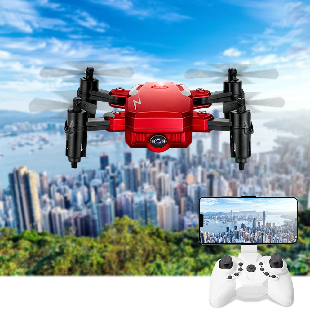

TXD-G1 Foldable Mini Drone With/Without HD Camera High Hold Mode RC Quadcopter RTF WiFi FPV Foldable RC Drone VS E61/E61hw