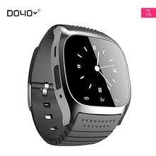 2017 M26 Bluetooth Smart Watch Luxury Wristwatch R Watch Smartwatch with Dial SMS Remind for Android