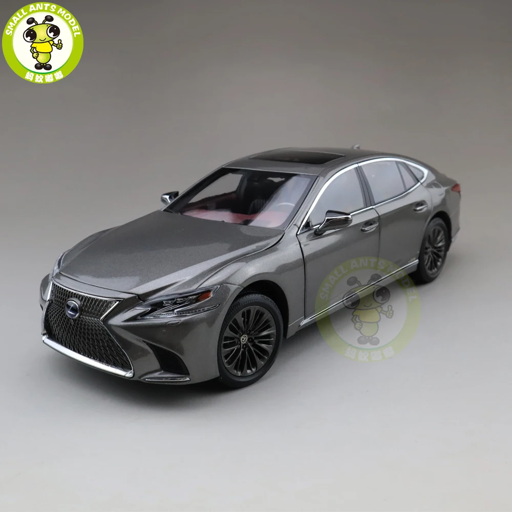 1/18 Toyota Lexus LS 500h литой модельный автомобиль игрушки Дети Подарки для мальчиков и девочек серый