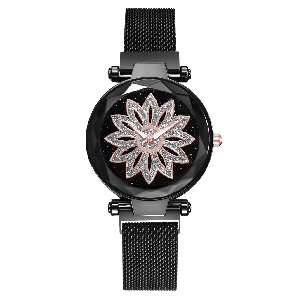 

Zyym Luxury Brand Women Watches Ladies Starry Sky Magnet Buckle Diamond Watch Relogio Feminino Wrist Watches for Women Gifts
