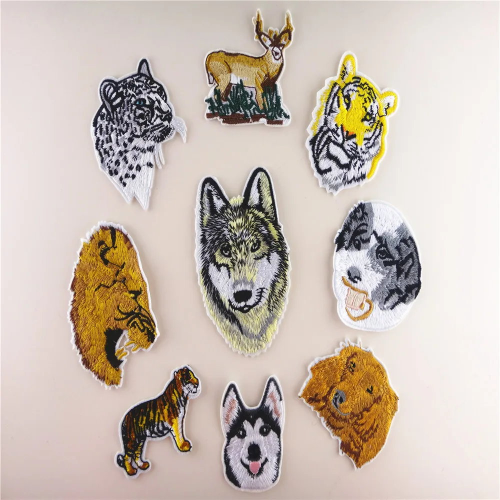 Aliexpress.com : Buy BD037,9pcs/lot Animals Mixed Iron On Patches For