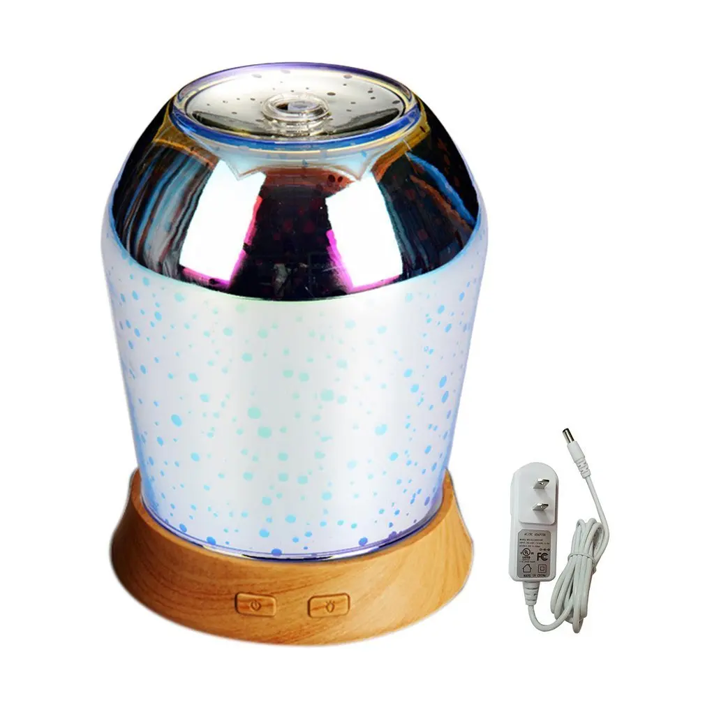 

100ML Portable Size 3D Effect Light Essential Oil Aroma Diffuser Ultra Quiet Ultrasonic Humidifier Aromatherapy Mist Maker