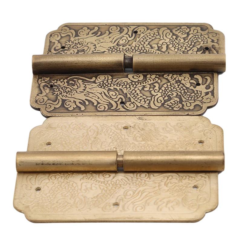 

1Pc 8*6cn Cabinet Door Hinges Furniture Accessories Bronze Drawer Hinges For Jewelry Boxes Furniture Fittings