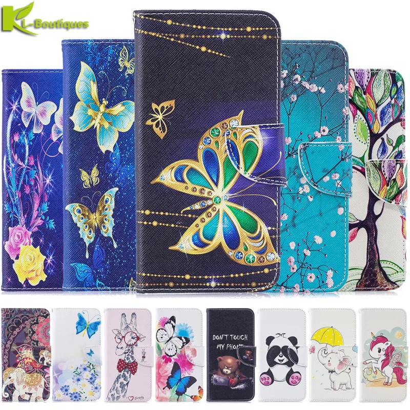 

sFor Samsung Galaxy A20e Case on for Fundas Samsung A20E A 20e A202F Case Cover Butterfly Wallet Flip Leather Phone Cases Coque