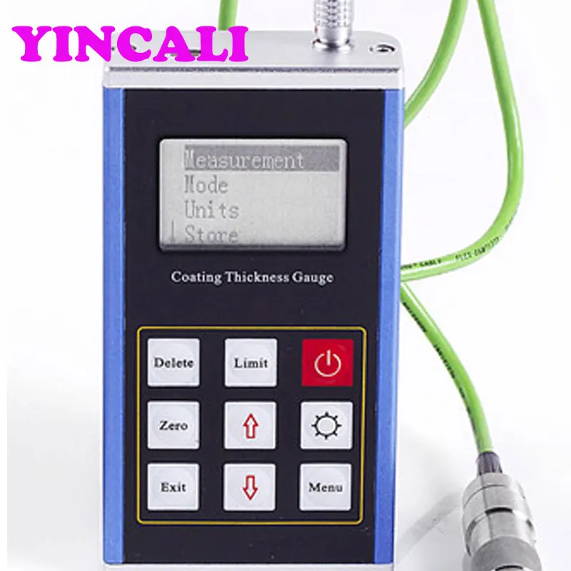 

Paint Coating Thickness Gauge Leeb230 Chromium Copper Zinc Tin Tubber Thickness Tester Operating principle Magnetic induction