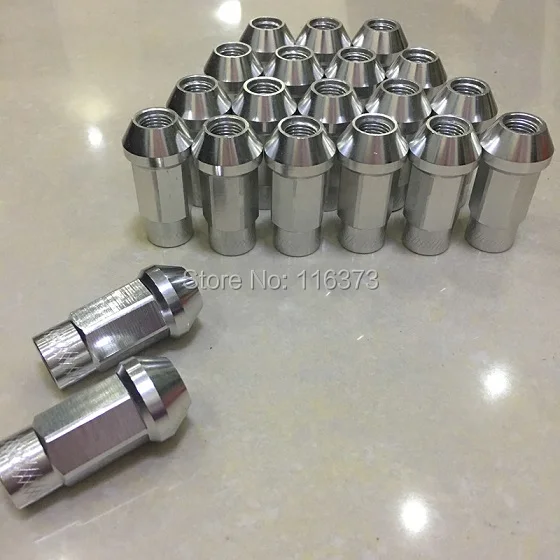 Light Weight 7075 Aluminum M12x1.5 Wheel rim lug nut For 2001 2009