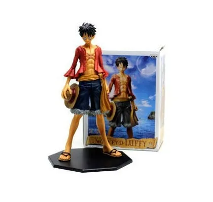 Japanese Anime One Piece Oversized Big Size 26cm Money D Luffy Figure Toys Free Shipping | Игрушки и хобби