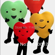 Талисман 4 сердца костюм талисмана Модный на заказ костюм аниме косплей наборы маскот тема маскарадный костюм карнавальный костюм