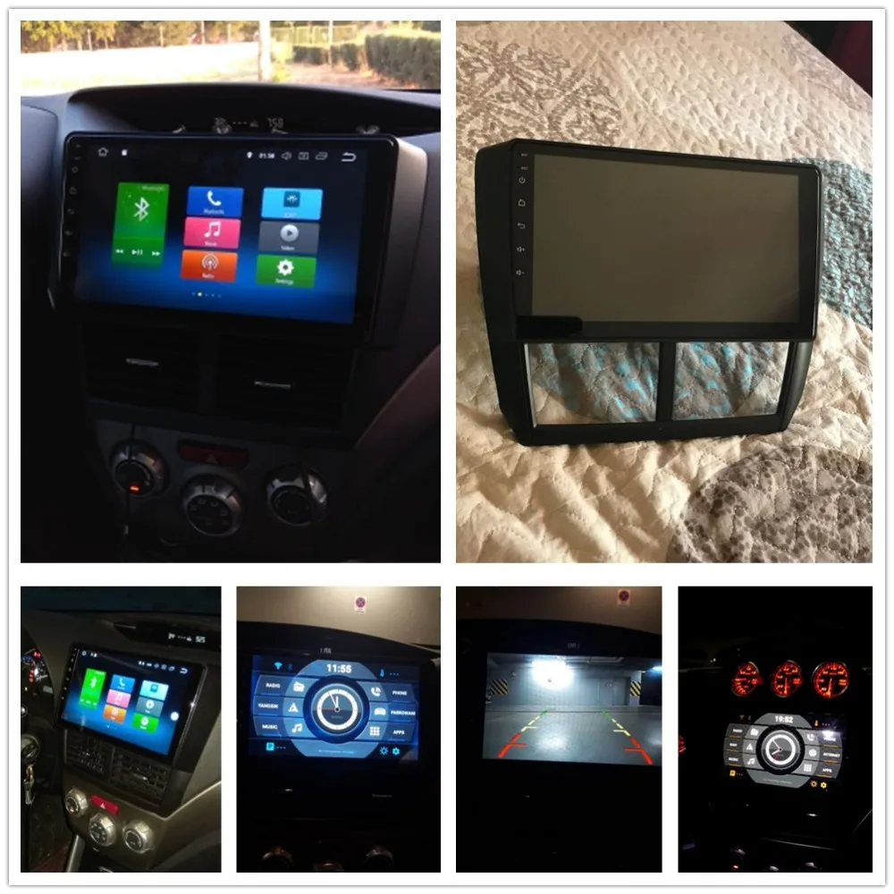 Excellent Dasaita Android 8.1 Car DVD GPS for Subaru Forester Multimedia 2008 2009 2010 2011 2012 with 9" IPS Touch Screen Auto Stereo LET 4