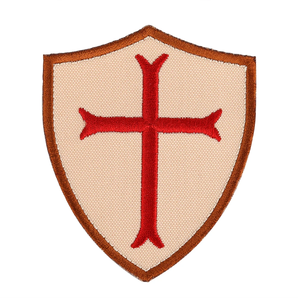 

crusader templar cross desert AOR1 navy seals NSWDG jerusalem sew iron on patch