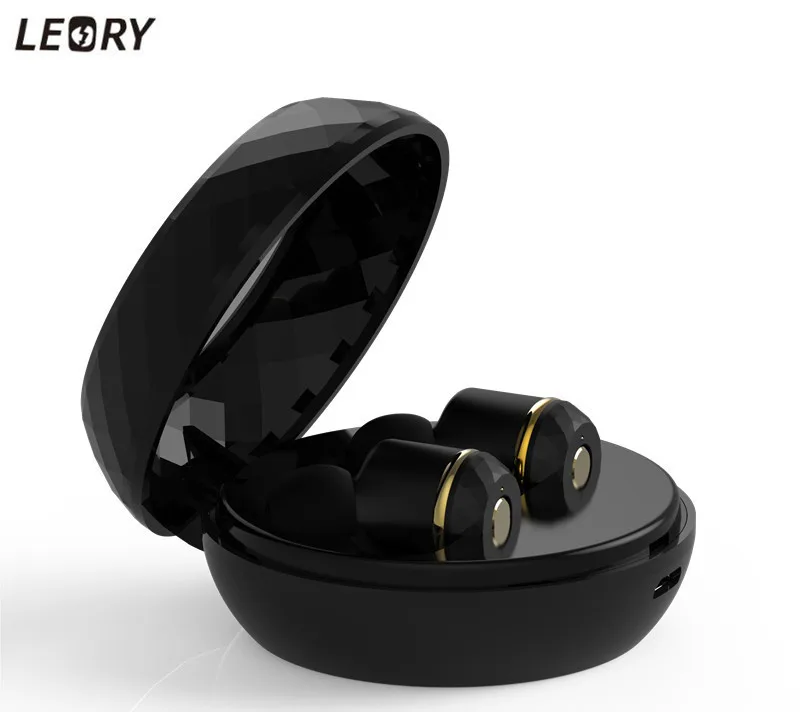 

LEORY I7s Dual Ear TWS bluetooth Earphone Waterproof Earbuds Mini Wireless Earphone for Iphone Ultra Small Invisible Design