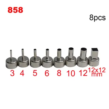 

1SET 22mm Universal Nozzle Soldering station Hot Air Stations Gun Nozzles for 858 858D+ Eruntop 8586 Welding Nozzles