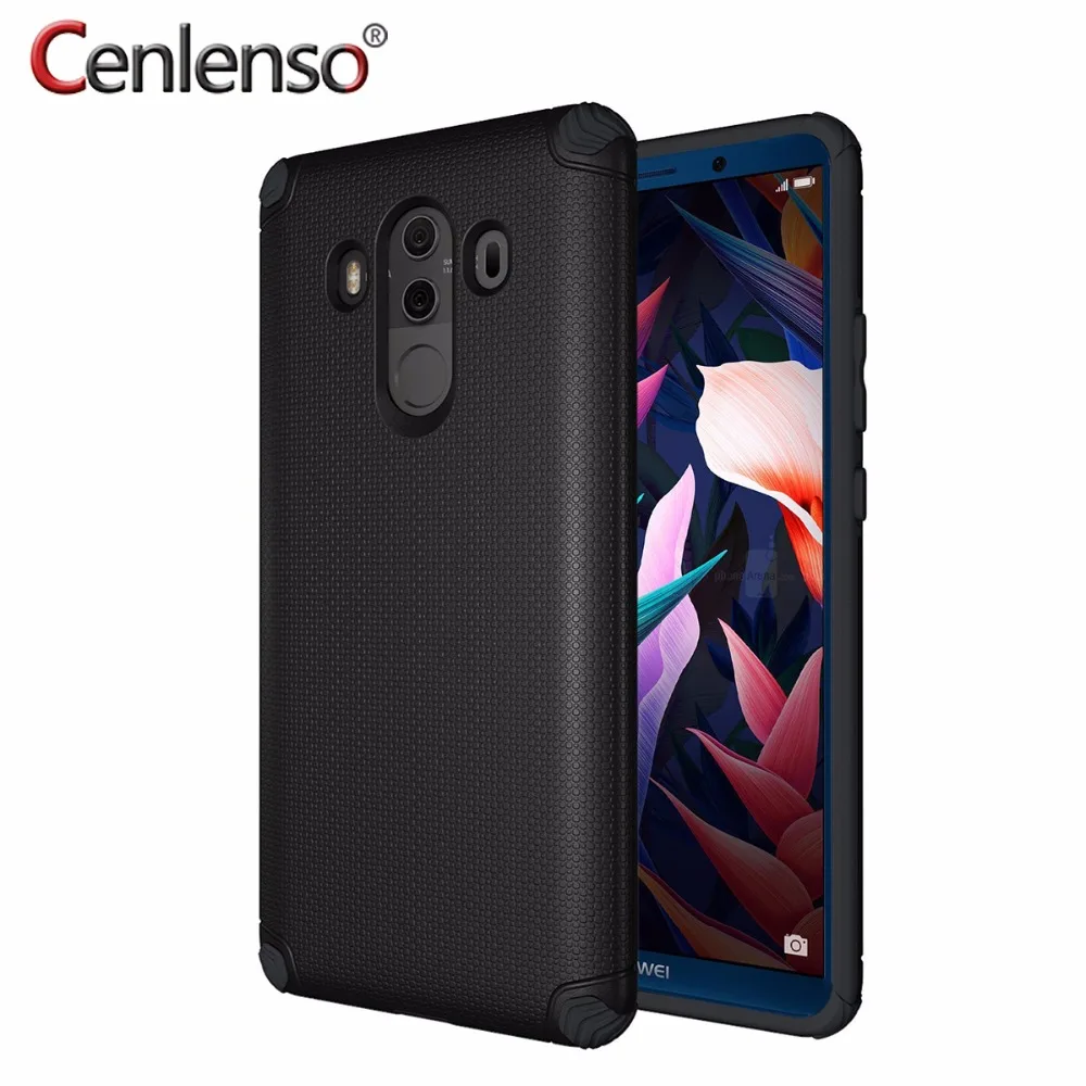 

Cenlenso Protective Case for Huawei Mate 10 Pro Shock Resistant Magnetic Adsorption Dual Layer Cover Case for Mate 10 Pro