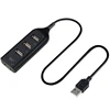 kebidu Mini USB 2.0 Hi-Speed 4 Port USB Hub Splitter Hub Adapter For PC Computer For Portable Hard Drives ► Photo 3/6