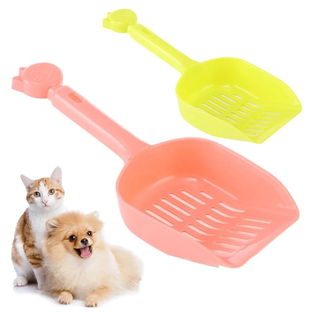 

High Quality Pet Waste Scooper Shovel Plastic Sand Shovel Kitten Clean Garbage Spoon Tool for Pet Dog Cat Free Shipping