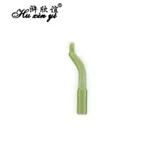 HXY 30pcs Carp Fishing Accessories Rubber Hook Sleeve Line Aligner Camouflage Anti tangle Tube Line Terminal Fishing Tackle sikiwind 30pcs carp fishing hook sleeve hair rig aligner sleeves soft anti tangle positioner terminal tackle carp fishing pesca