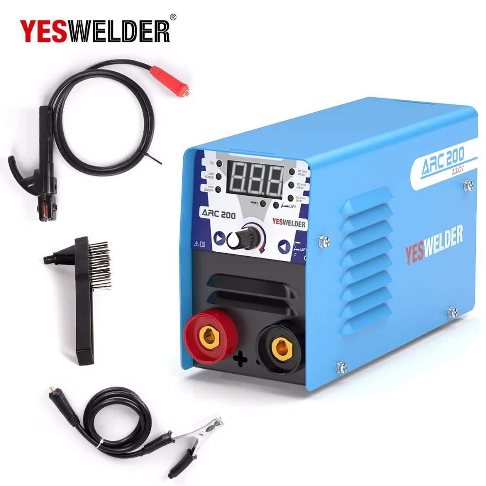 

Euro quality Mini ARC-200 single phase 220V inverter arc welding machine MMA welder for welding