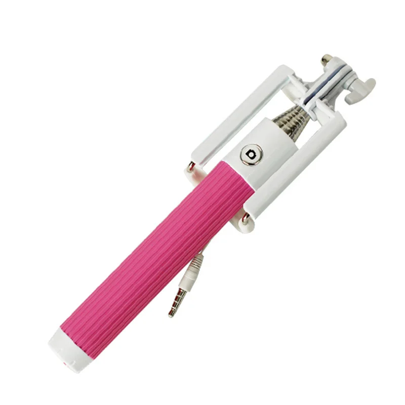 

Phone Selfie Stick Monopod Self Stick For Iphone 6 Plus For Samsung S6 HTC LG IOS Android Palo Para Selfie Wired Mono New