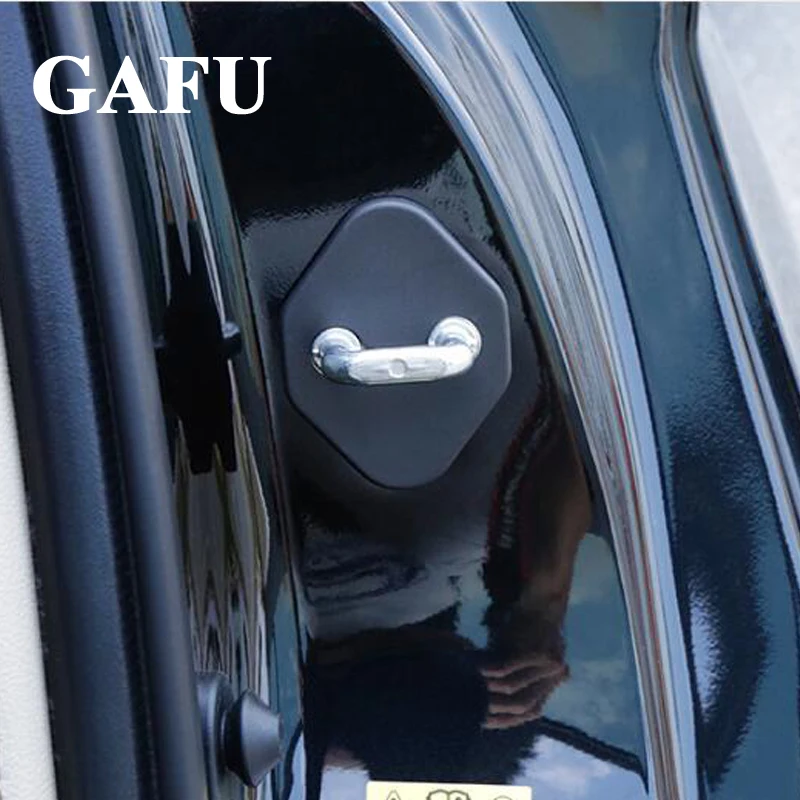 

car styling Door lock decoration cover car covers Door Stopper Protection Cover For toyota camry 2018 2019 car accessories