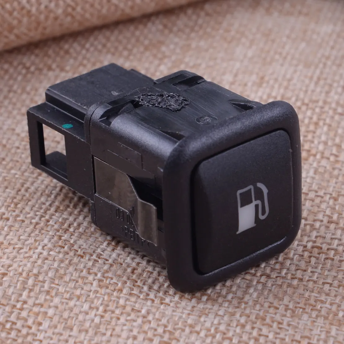 CITALL Black Car Fuel Tank Switch Flap Door Release Switch Button fit