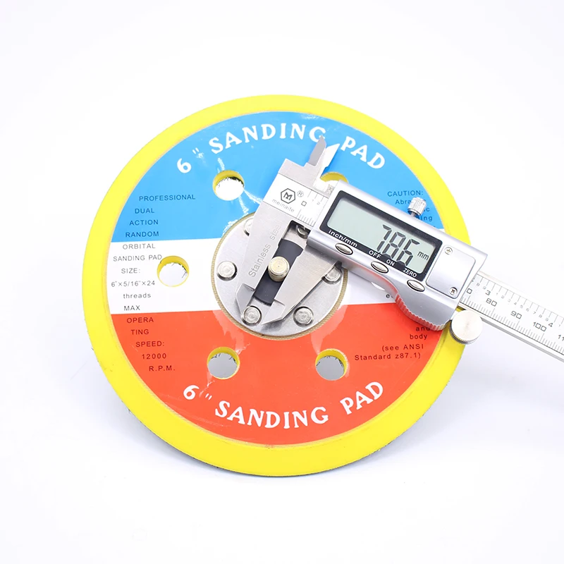 6 inches 6 holes polishing disc 5