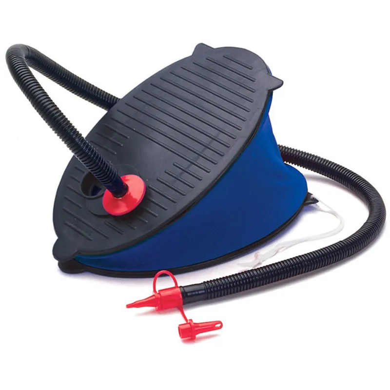 INTEX Inflatable Foot Pump For Air Beds Mattress/ pool/PVC boat/kayak.3 Gas mouth include,free