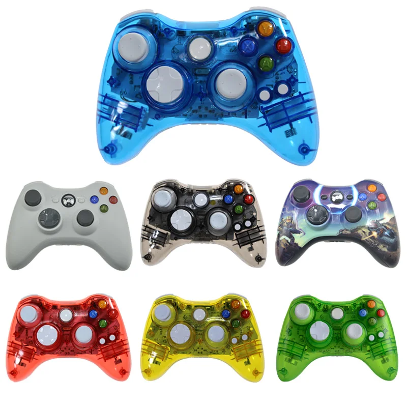 Wireless Controller For XBOX 360 Console For Microsoft XBOX360 Gaming Gamepad Fit For PC Computer Controle Wireless Controller For XBOX 360 Console For Microsoft XBOX360 Gaming Gamepad Fit For PC Computer Controle