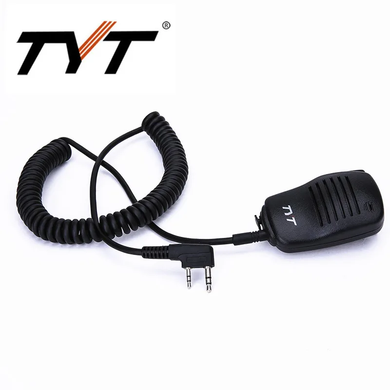 Original-TYT-High-quality-PTT-Speaker-MIC-For-Tytera-walkie-talkie-Speaker-Microphone-DM-UVF10-TH