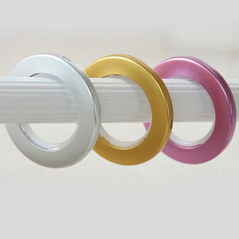 

SOLEDI Eyelet Home Decoration Rings Eyelets for Curtains Metal Automatic Decoration Curtain Round Rod for Ring Tape Sewing