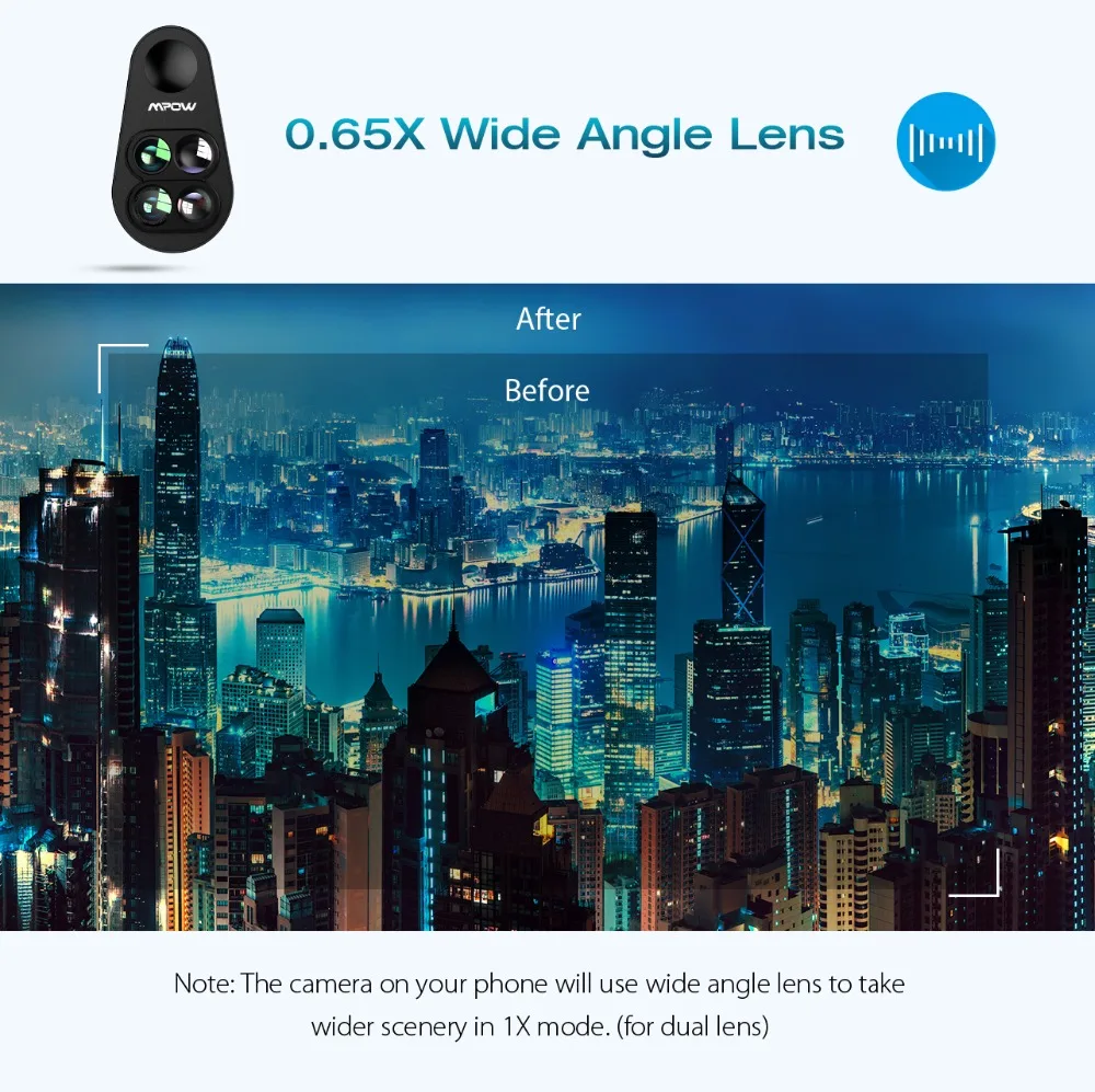 Mpow PA105 Phone Lens for iphone (4)