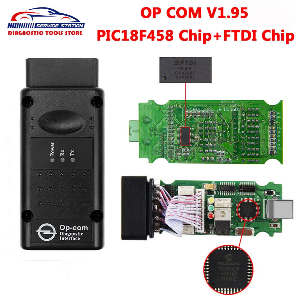 

Promotion! OPCOM V1.95 Firmware Can Be Flash Update OP-COM with Real PIC18F458 FTDI Chip For Opel Diagnostic-tool OP COM