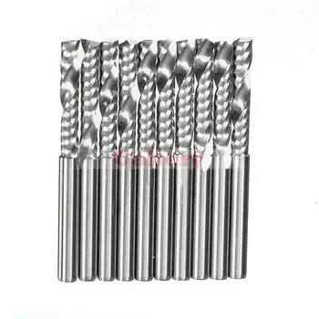 

2 Sets Lot 3.175 Mm 17mm Cel 1 Flute Carbide End Mills Router Bit Drill 3 Woodworking Drill Bit Set Drill Bit Drill Bit