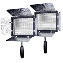 YONGNUO YN300 III YN300III 3200K to 5500K 300 LED Light with NP-F750 battery and Charger