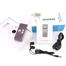 8 Гб ручка профессиональная аудио Регистраторы MP3 плеер RecordingTelephone диктофон Регистраторы