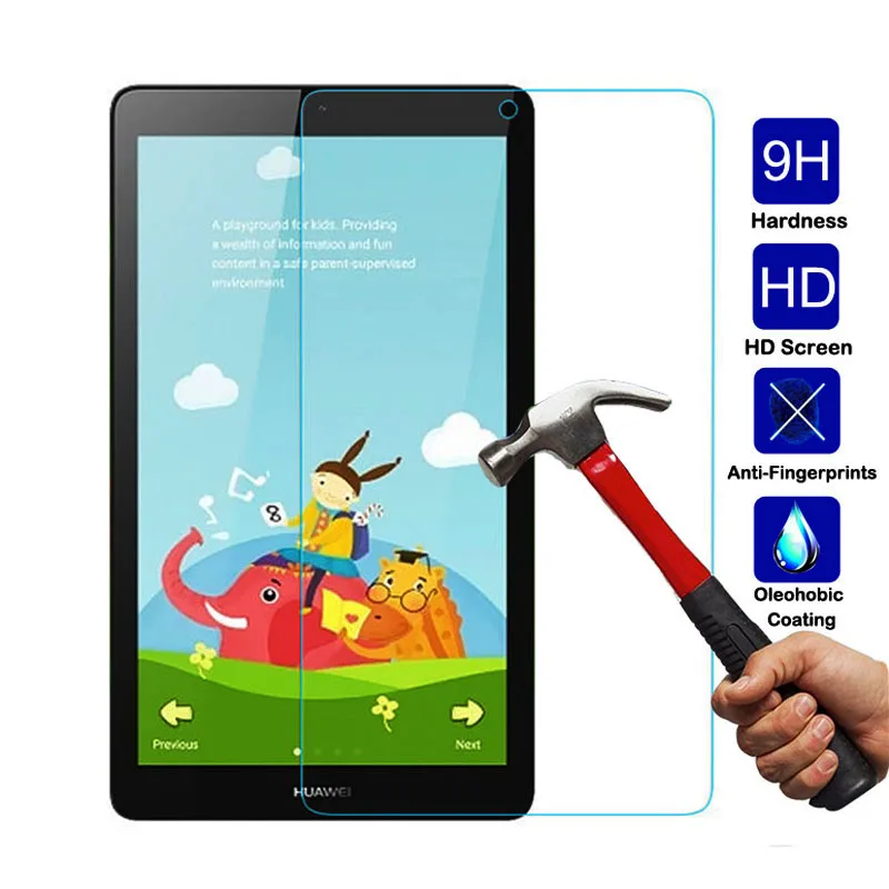 Закаленное стекло 2.5D 9H для планшетов Huawei Mediapad M3 M2 10 0 8 4 T3 7 прозрачная защитная