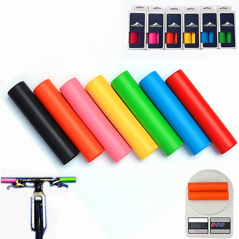 New products High Density handlebar Silica gel/foam silicone sponge mountain bike Grips of XC/AM lightweight antiskid super soft