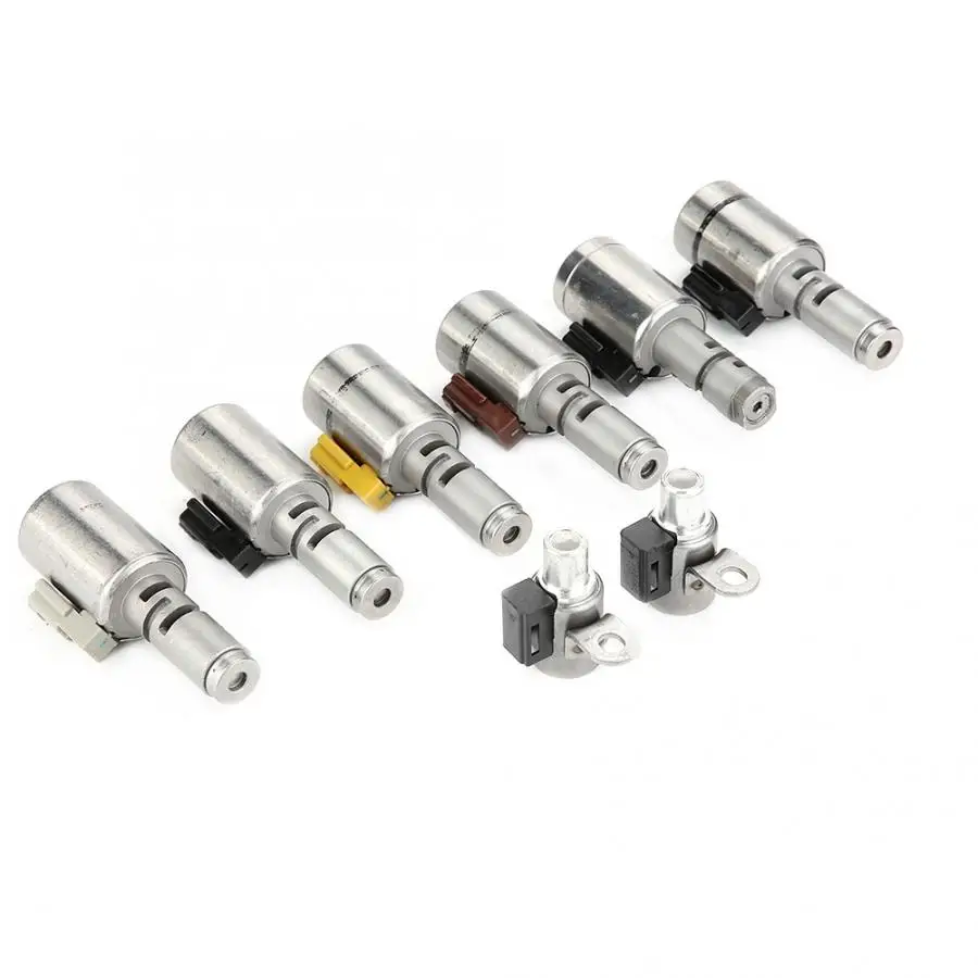 

Car Valve 8pcs Car Transmission Solenoid Kit for SAAB SKODA 09G TF60SN Valve Control New arrives oto aksesuar