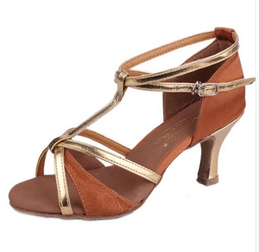 Женские туфли для латиноамериканских танцев на высоком каблуке 7 см|dance shoes high